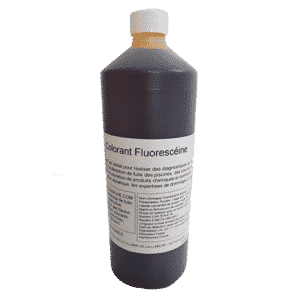 Bouteille colorant Fluoresceine 1 litre